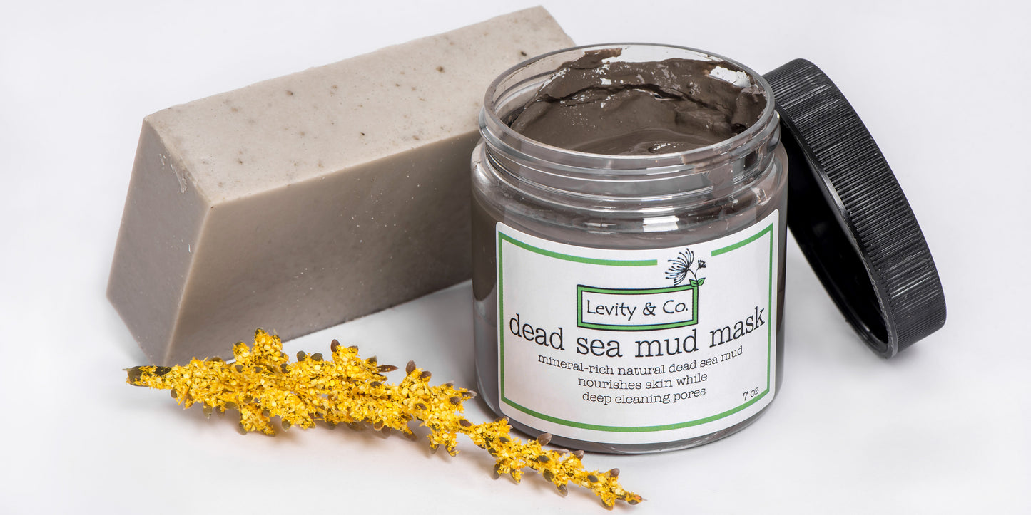 Dead Sea Mud Mask/Sea Clay Facial Cleansing Bar Combo Pack